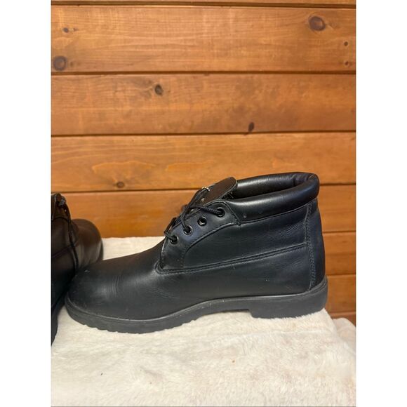 Timberland Men\'s 1973 Newman Waterproof Chukka Boots black leather Sz 10.5 main image 4